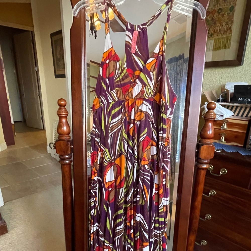 Nordstrom Eight Sixty, cotton, maxi dress, medium